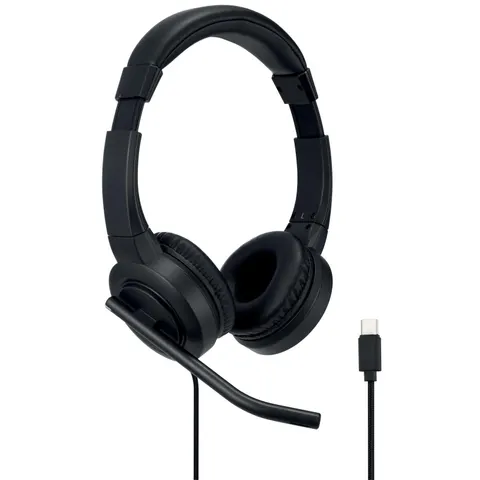 Kensington USB-Headset H1000 USB-C schwarz – Bild 2