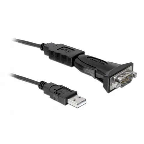 DELOCK USB2 zu Seriell Adapter – Schwarz – Bild 4