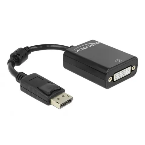 DeLOCK Adapter DisplayPort zu DVI – Schwarz – Bild 3