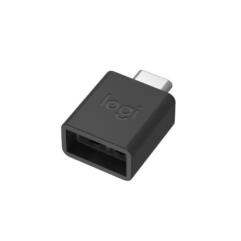 Logitech USB-C TO USB-A Adapter – Schwarz – Bild 4
