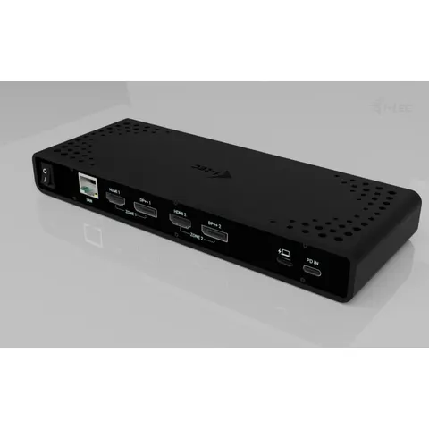 I-TEC Uni Dual 4K Disp Docking Station – Schwarz – Bild 2