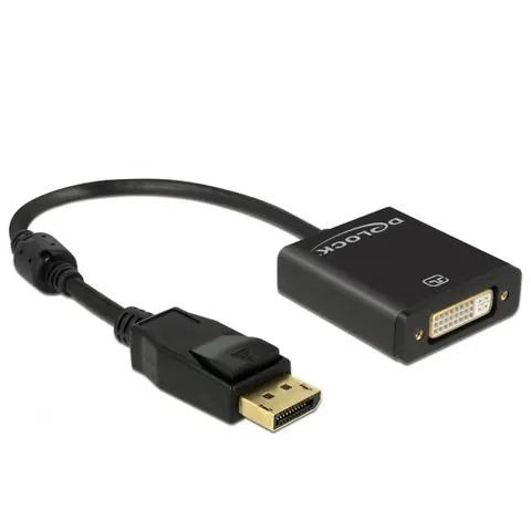 DeLOCK Adapter DisplayPort zu DVI – Schwarz – Bild 3