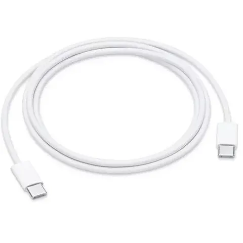 Apple USB-C gewebtes Ladekabel 1m, weiß – Bild 2