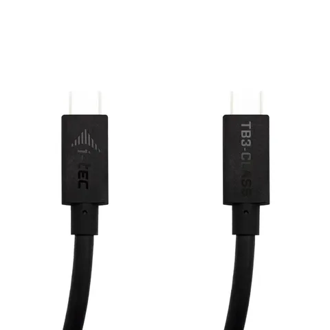 I-TEC Thunderbolt 3 Klasse Kabel – Schwarz – Bild 3