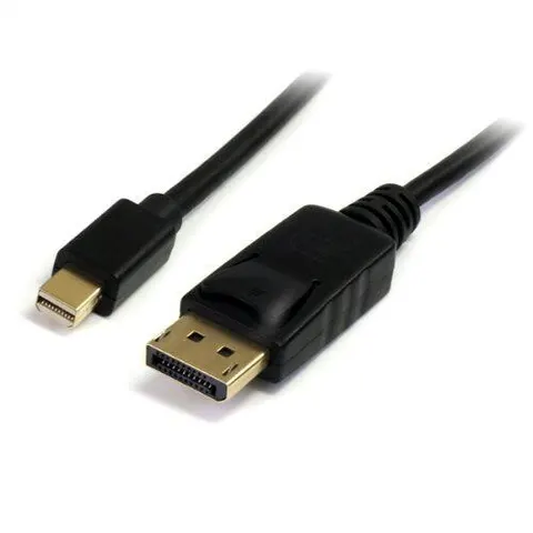 InLine® Mini DisplayPort zu DisplayPort Kabel, schwarz, 0,5m – Bild 2