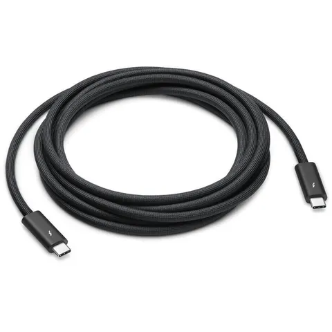 Apple Thunderbolt 4 Pro Kabel – Schwarz – Bild 4
