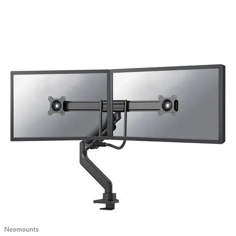 NEOMOUNTS Next Core Desk Mount 2 screens – Schwarz – Bild 2