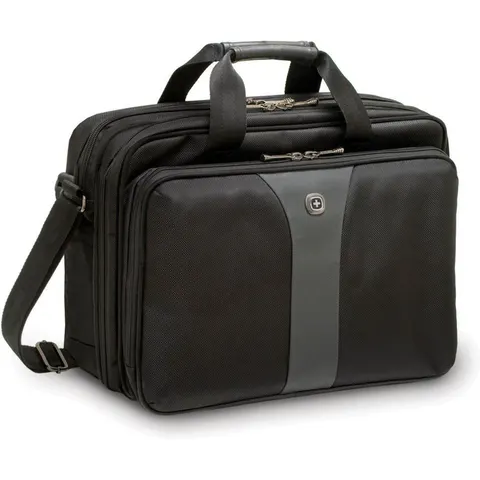 WENGER Legacy 43,2cm Notebooktasche – Schwarz – Bild 2