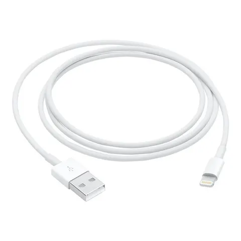 Apple Lightning-Kabel auf USB 1m, weiß – Bild 2