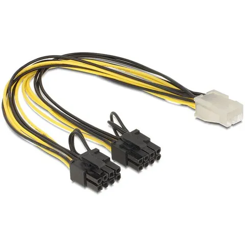 DeLOCK PCI Express Stromkabel 30cm – Bild 2