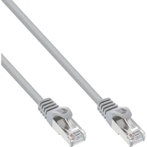 InLine® Patchkabel, SF/UTP, Cat.5e, grau, 2m – Bild 2