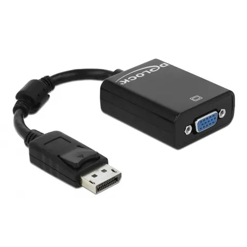 DeLOCK Adapter DisplayPort zu VGA – Schwarz – Bild 3