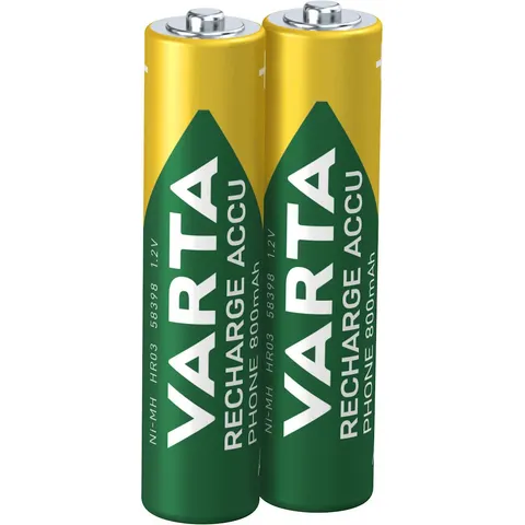 VARTA Batterie Accu Phone AAA, 800 mAh – Bild 4