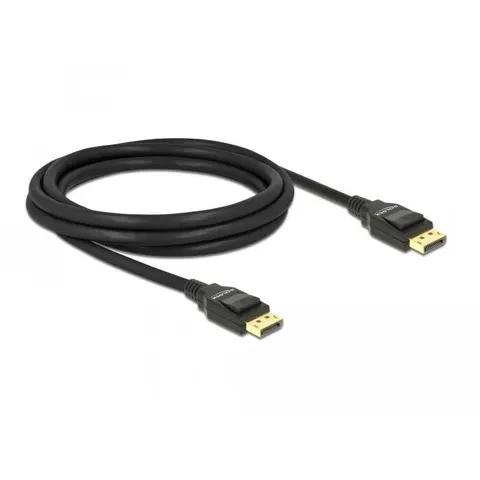 DELOCK Kabel Displayport St-St. Gold 2m – Bild 2