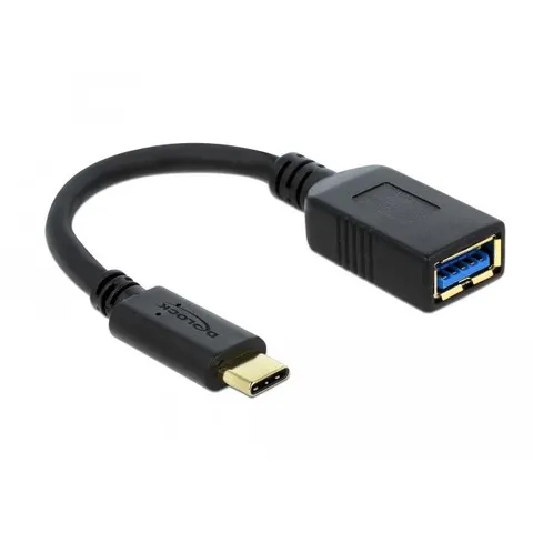 DeLOCK Adapter SuperSpeed USB-C zu USB-A 15cm – Bild 2
