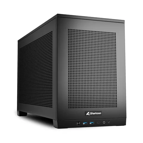 Sharkoon PC Gehäuse C20 ITX Mini-ITX schwarz – Bild 2
