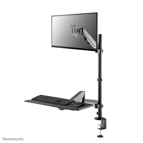 NEOMOUNTS desk mounted sit-stand – Schwarz – Bild 2