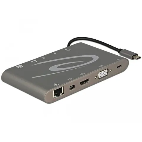 DeLOCK Dockingstation USB Type-C 3.1 dunkelgrau – Bild 2