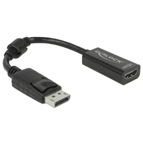 Delock Adapter DisplayPort / HDMI – Schwarz – Bild 2