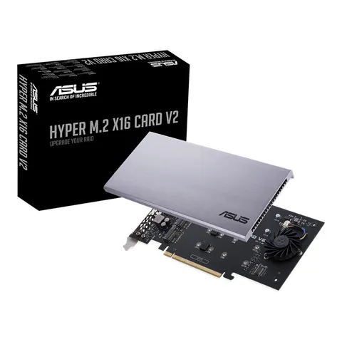 ASUS HYPER M.2 X16 CARD V2 Schnittstellenadapter – Bild 2