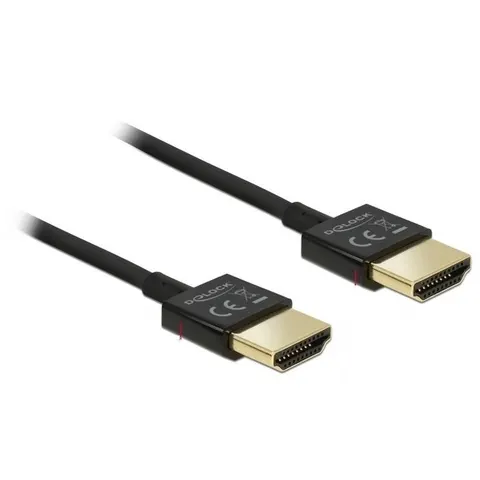 DELOCK Kabel HDMI A Stecker HDMI – Schwarz – Bild 2