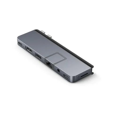 HyperDrive DUO PRO 7-in-2 USB-C Hub – Grau – Bild 2