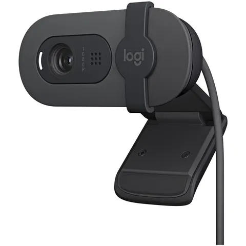 Logitech Webcam BRIO 105 grafit – Schwarz – Bild 2