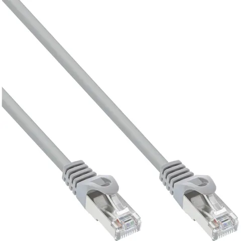 InLine® Patchkabel, SF/UTP, Cat.5e, grau, 1m – Bild 2