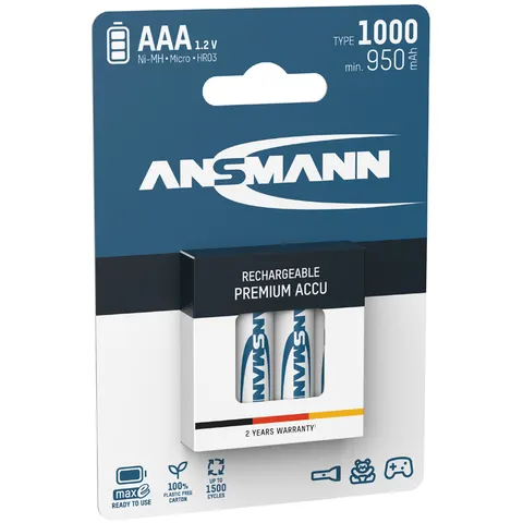 ANSMANN Akkus Micro AAA 1.2 V – Bild 2