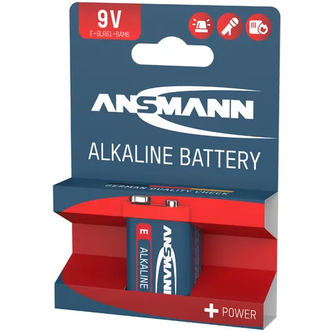 ANSMANN Alkaline , RED, Batterie, 9V E-Block – Bild 2