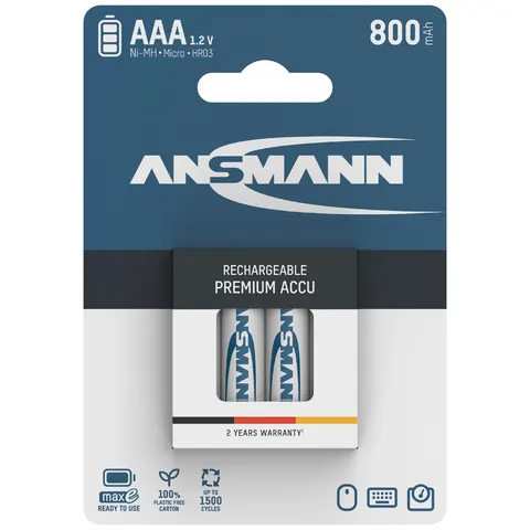 ANSMANN Akkus Micro AAA 1.2 V – Bild 2