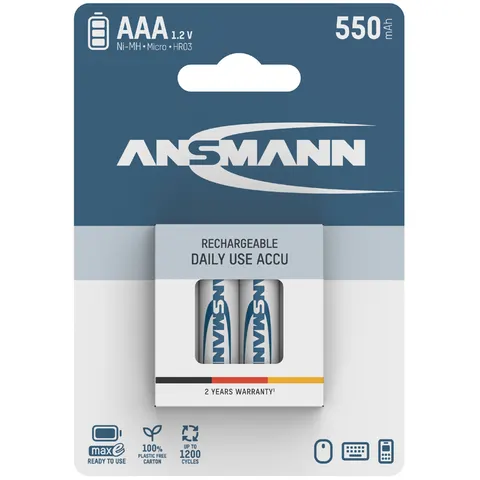 ANSMANN Akkus Micro AAA 1.2 V – Bild 2