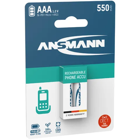 ANSMANN Akkus Micro AAA 1.2 V – Bild 2
