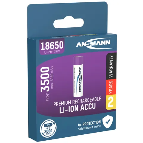 ANSMANN Akku 18650 3.6 V – Bild 2