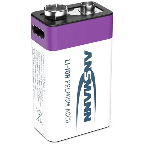 ANSMANN Akkus E-Block 9 V – Bild 2