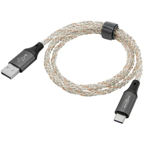 ANSMANN Daten- & Ladekabel mit LEDs, USB-A - USB-C Stecker – Bild 2