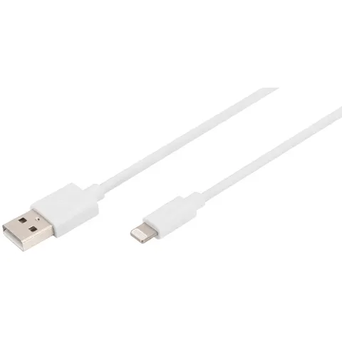 DIGITUS Daten- & Ladekabel, Apple Lightning - USB-A, 1,0 m – Bild 3