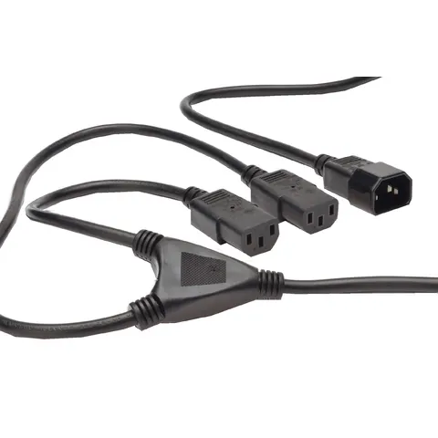 DIGITUS Y-Stromkabel, 1,7 m, C14-Stecker – Bild 3