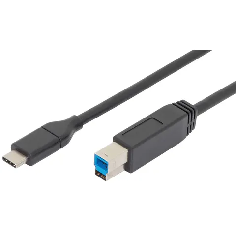 Digitus USB Type-C Anschlusskabel, Type-C auf B – Bild 3