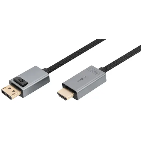 Digitus 4K DisplayPort Adapterkabel, DP - HDMI Typ A – 481249 – Bild 3