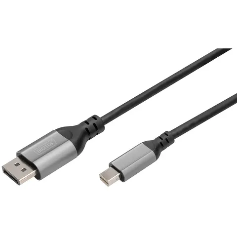 Digitus 8K DisplayPort Adapterkabel, mini-DP auf DP – Bild 3