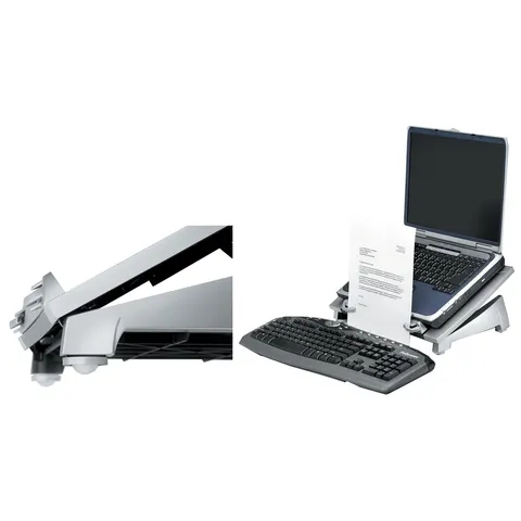 Fellowes Notebook-Ständer Plus Office Suites, silber – Bild 2