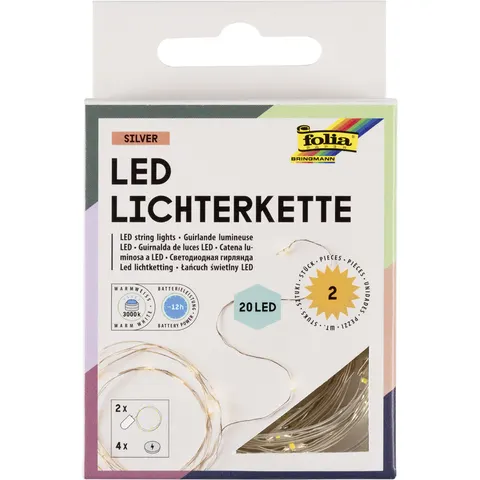 folia Lichterketten 2.2 m weiß – Bild 2
