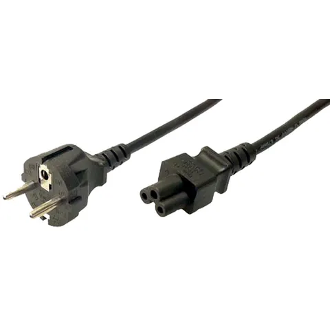 LogiLink Notebook Stromkabel, schwarz, 1,8 m – Bild 3