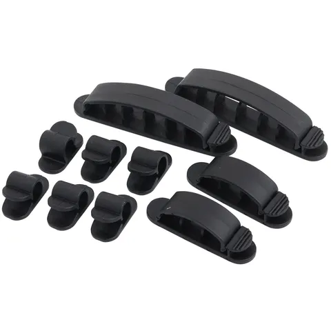 LogiLink Kabelclips schwarz – Bild 4