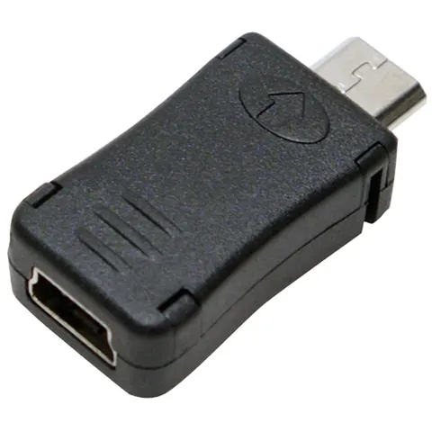 Logilink Adapter Mini USB Bu > Micro USB St – Bild 3