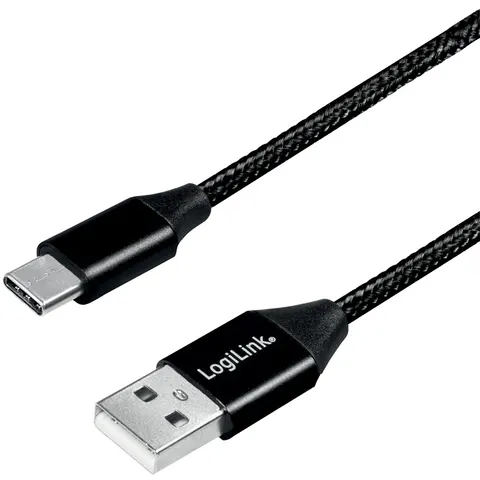 Logilink USB-Stecker USB 2.0 zu USB-C 0,3m – Bild 3