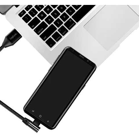LogiLink USB 2.0 Kabel, USB-A - USB-C Stecker, 1,0 m, rot – Bild 2
