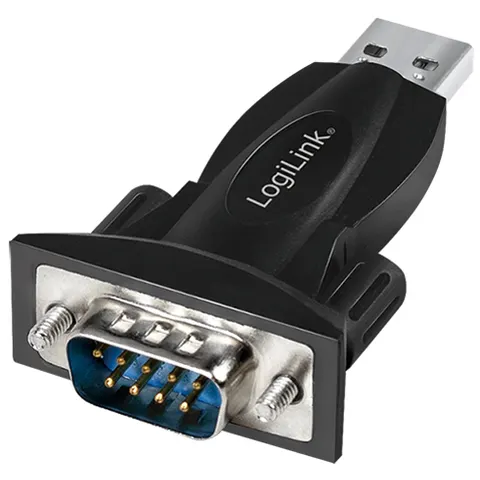 LogiLink USB 2.0 - RS232 Adapter, schwarz – Bild 2