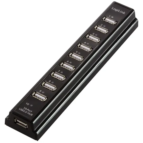 LOGILINK USB 2.0-Hub 10-Port – Bild 2